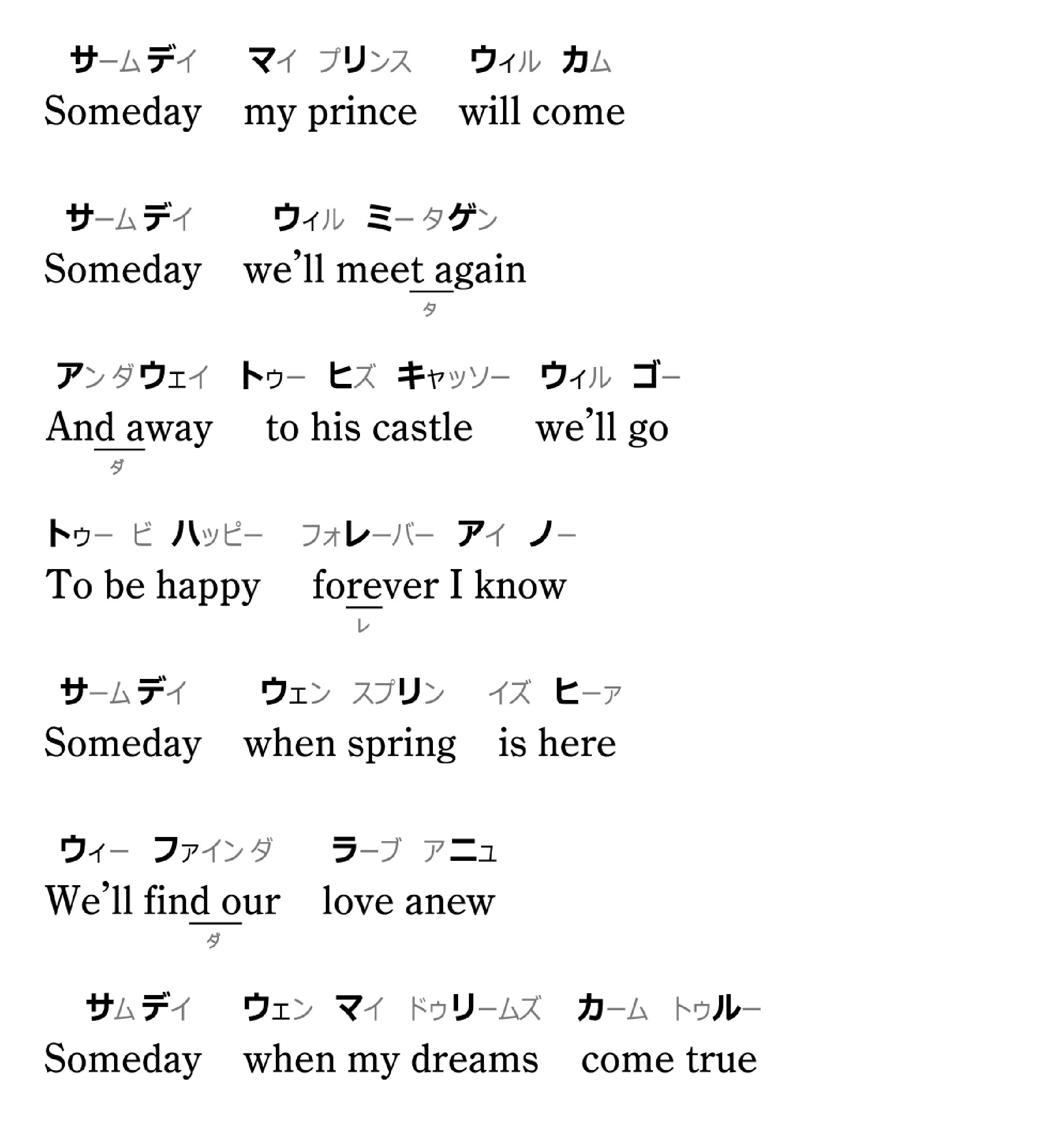 Someday My Prince Will Come